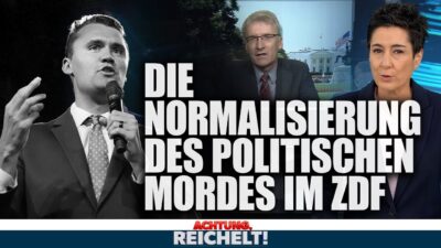 Mehr über den Artikel erfahren Im ZDF normalisieren Hayali und Theveßen den politischen Mord | Achtung, Reichelt!
