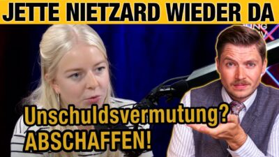 Mehr über den Artikel erfahren Jette Nietzard ist WIEDER DA! Sie will die Unschuldsvermutung abschaffen & Trump verbietet Antifa