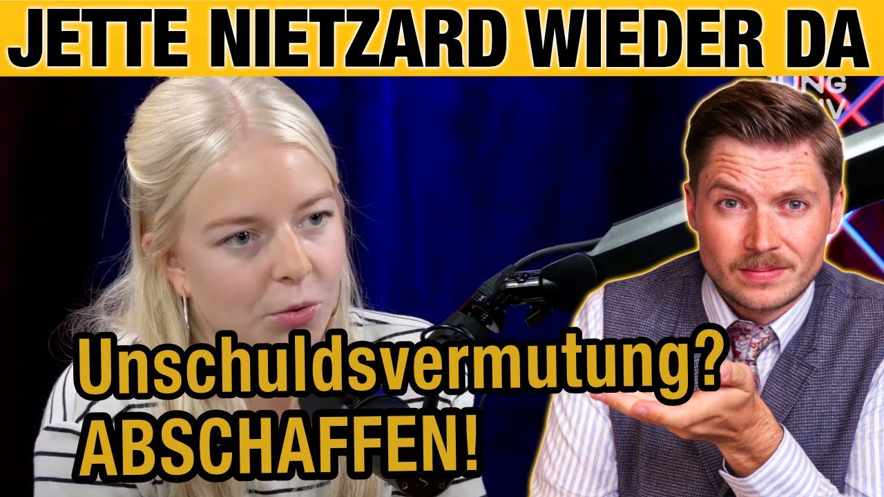 Jette Nietzard ist WIEDER DA! Sie will die Unschuldsvermutung abschaffen & Trump verbietet Antifa