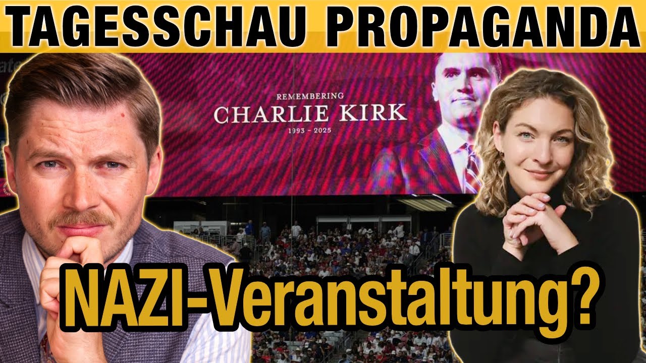 Kirk-Trauerfeier eine Nazi-Veranstaltung? Tagesschau & eine freie Journalistin durchleben Psychose