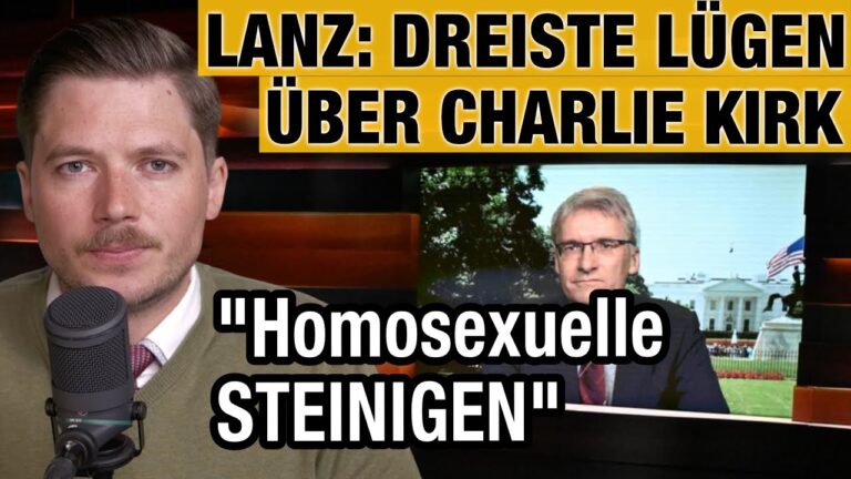Mehr über den Artikel erfahren Lanz & Hayali: Dreiste LÜGEN über Charlie Kirk | „Homosexuelle steinigen“