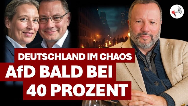 Mehr über den Artikel erfahren Markus Krall: AfD bald bei 40 Prozent – Deutschland versinkt im Chaos – immer mehr wachen auf