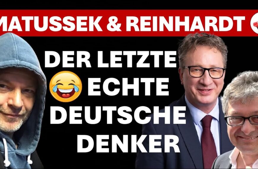 Matussek & Reinhardt: Robert der letzte Denker – Deutschland völlig ruiniert