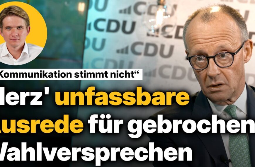 Merz‘ begründet gebrochene Versprechen mit falscher Kommunikation | Newsroom
