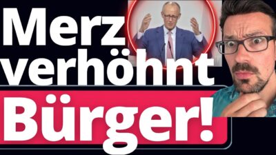 Mehr über den Artikel erfahren Merz Eklat auf Bühne: Jetzt dreht er endgültig frei!