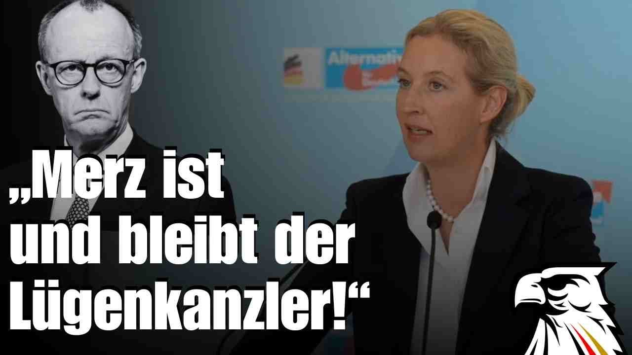 „Merz ist und bleibt der Lügenkanzler!“ | Pressestatement der AfD-Chefs Weidel und Chrupalla