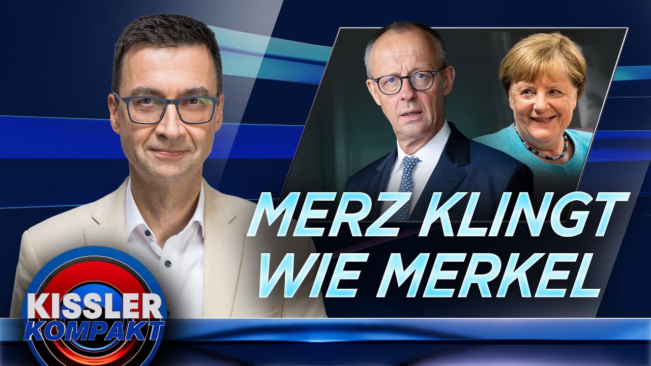 Merz klingt wie Merkel: Vom Kanzler der Kurswende zum Konsens-Kanzler | KISSLER Kompakt