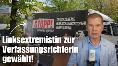 Mehr über den Artikel erfahren Mit CDU-Stimmen: Linksextremistin zur Verfassungsrichterin gewählt
