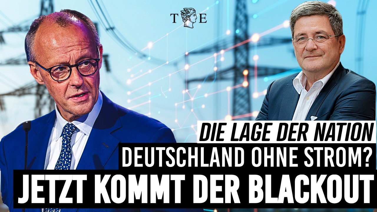 Nach der StromLÜGE kommt die StromLÜCKE: Blackouts werden geplant | Lage der Nation mit Roland Tichy