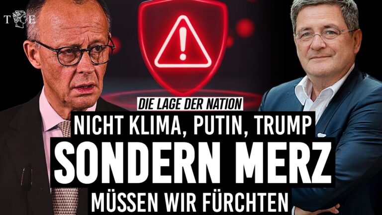 Mehr über den Artikel erfahren Nicht Putin, Trump, Klimawandel sondern Friedrich Merz: Was die Deutschen wirklich bedroht