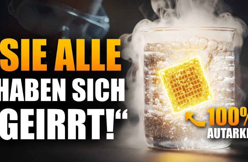 Nie wieder Akkus: 110-jährige H2-Solarzelle liefert Wasserstoff!