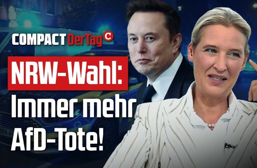 NRW-Wahl: Immer mehr AfD-Tote!💥