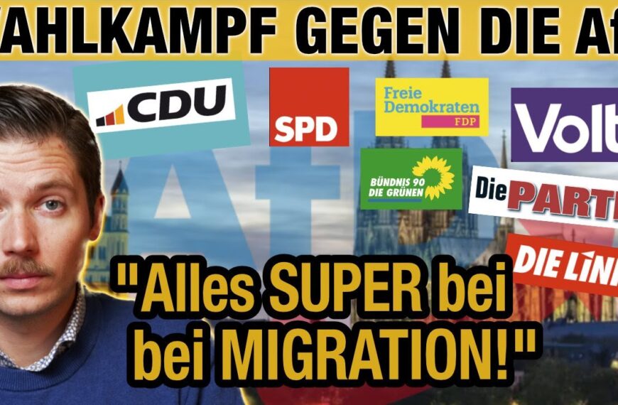 Nur noch POSITIV über Migration sprechen! Schwachsinniger Wahlkampf in Köln