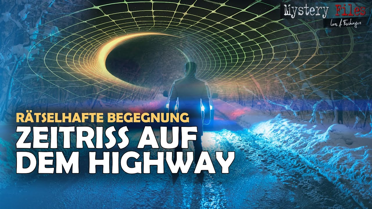 Oldtimer auf Zeitreise | Portal durch Raum und Zeit auf dem Highway?