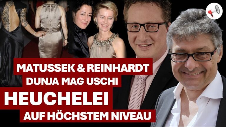 Mehr über den Artikel erfahren Politische Clownshow: Hayali mag von der Leyen, schöne Schwachköpfe, NDR | Matussek & Reinhardt #32