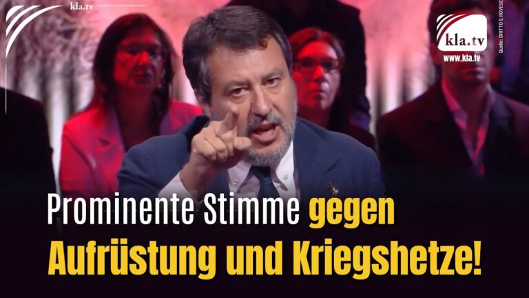 Mehr über den Artikel erfahren Prominente Stimme gegen Aufrüstung und Kriegshetze!