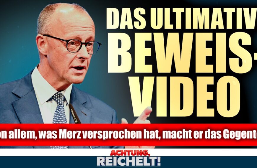 Reichelt: Warum es dumm ist, Friedrich Merz noch zu glauben! Achtung, Reichelt!