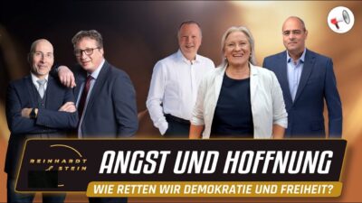 Mehr über den Artikel erfahren Reinhardt & Stein | Zwischen Angst und Hoffnung: Wie retten wir Demokratie und Freiheit