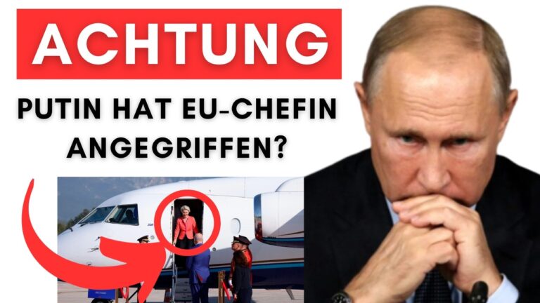 Mehr über den Artikel erfahren Russischer Stör-Angriff auf von der Leyens Flugzeug – False Flag Aktion?