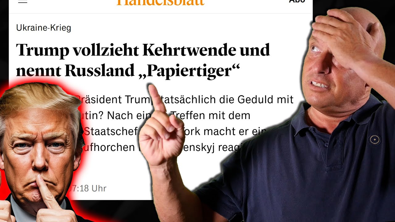 SCHOCK: Trump wechselt die Seite?! (UKRAINE-KRIEG)