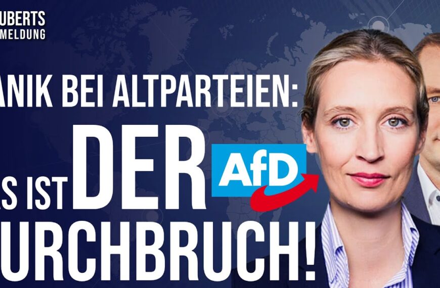 Schockstarre in Berlin💥Damit schafft AfD den Durchbruch!💥Journalisten kippen um: „AfD wird regieren“