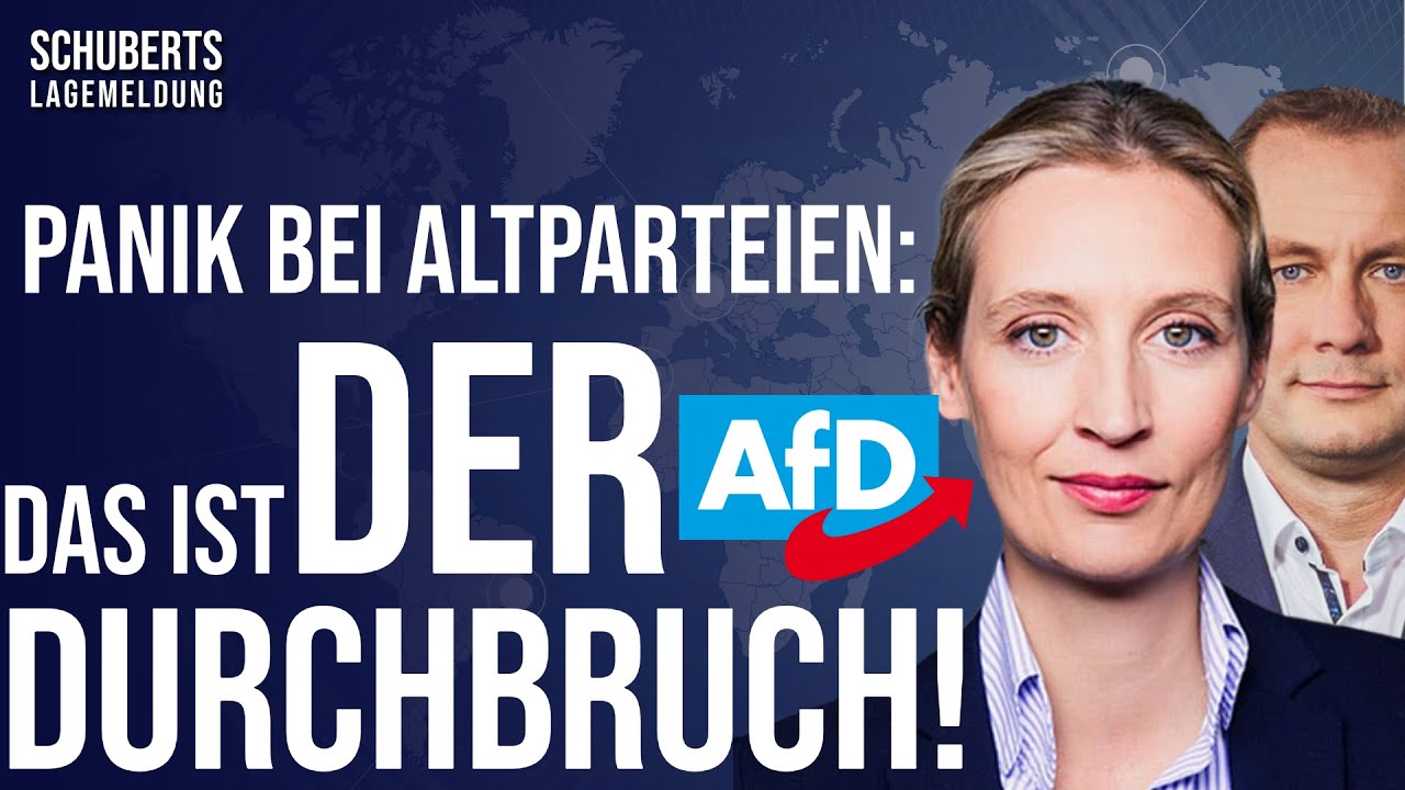 Schockstarre in Berlin💥Damit schafft AfD den Durchbruch!💥Journalisten kippen um: „AfD wird regieren“