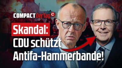 Mehr über den Artikel erfahren Skandal: CDU schützt Antifa-Hammerbande!💥