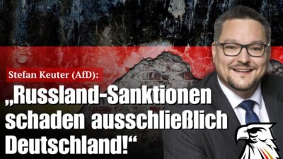 Mehr über den Artikel erfahren Stefan Keuter (AfD): „Russland-Sanktionen schaden ausschließlich Deutschland!“