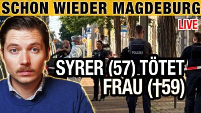 Mehr über den Artikel erfahren Syrer tötet Frau: Schon wieder Magdeburg, Medien verschweigen Messertat gegen Ukrainerin | LIVE