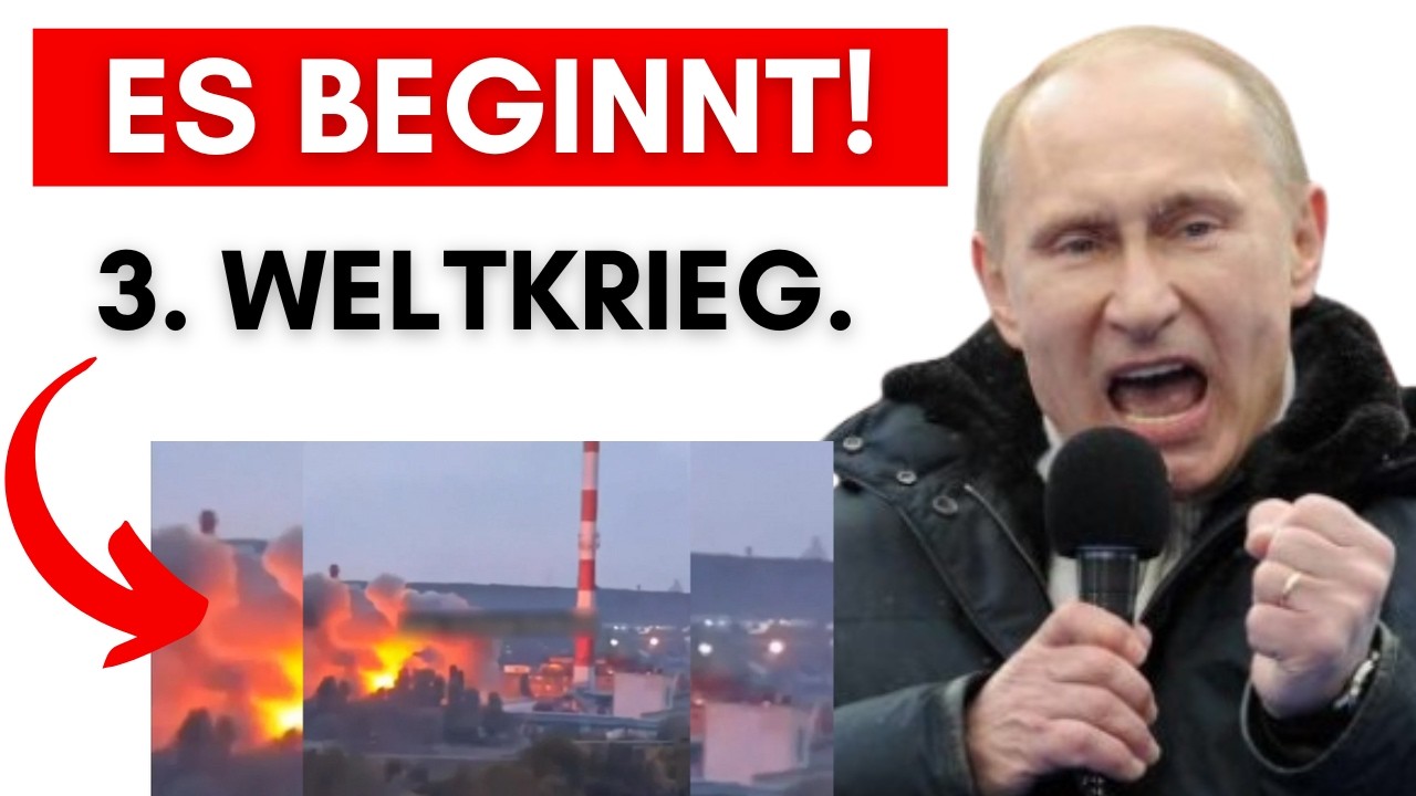 Trump erlaubt Angriff auf Kreml + Erster Angriff lief bereits + Putin mit Rekord-Mobilisierung!