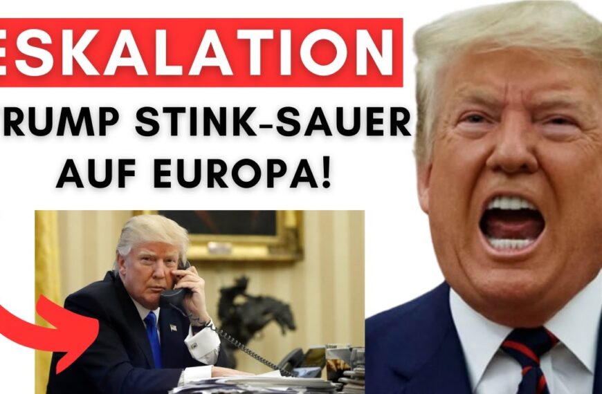 Trump rastet am Telefon aus & kürzt Militärhilfe für Europa! Grund brisant!
