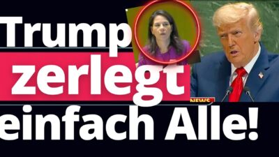 Mehr über den Artikel erfahren Trump Schockrede bei UN: Er zerlegt die Weltelite live!!
