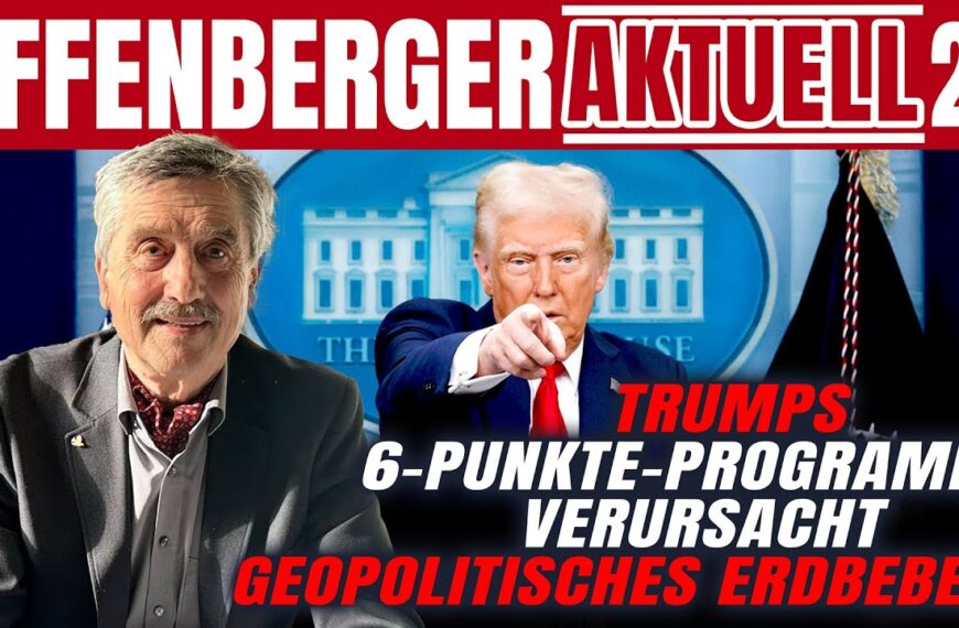 Trumps 6-Punkte-Plan verursacht geopolitisches Erdbeben