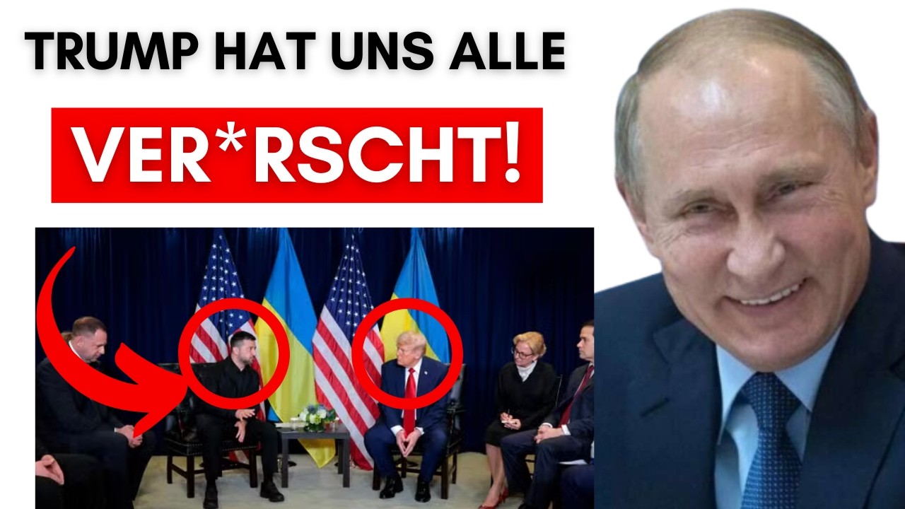 Ukraine-Krieg: Nächste 180-Grad-Wende von Trump innerhalb von nur 24h!