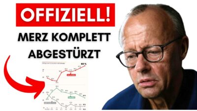 Mehr über den Artikel erfahren Umfrage-Katastrophe: GANZ Deutschland hasst Merz & seine Anti-Deutschland Politik!