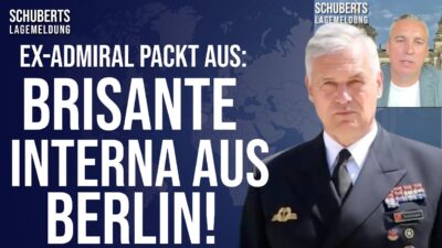 Mehr über den Artikel erfahren UNBEDINGT ANSCHAUEN!💥Ex-Marinechef Schönbach: „Der Plan gegen Deutschland und Russland!“ + Brandmauer