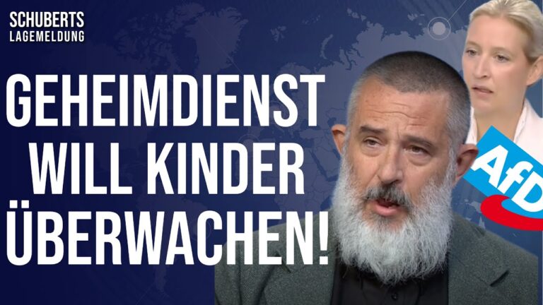 Mehr über den Artikel erfahren Verfassungsschutz-Schock💥Geheimdienst will Kinder überwachen💥3 Wichtige AfD-Siege💥Weidel zerlegt Merz