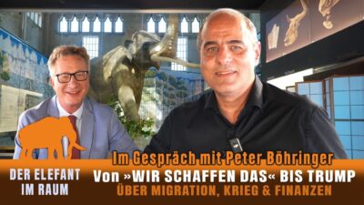 Mehr über den Artikel erfahren Von ‚Wir schaffen das‘ bis Trump: Peter Boehringer über Migration, Krieg & Finanzen