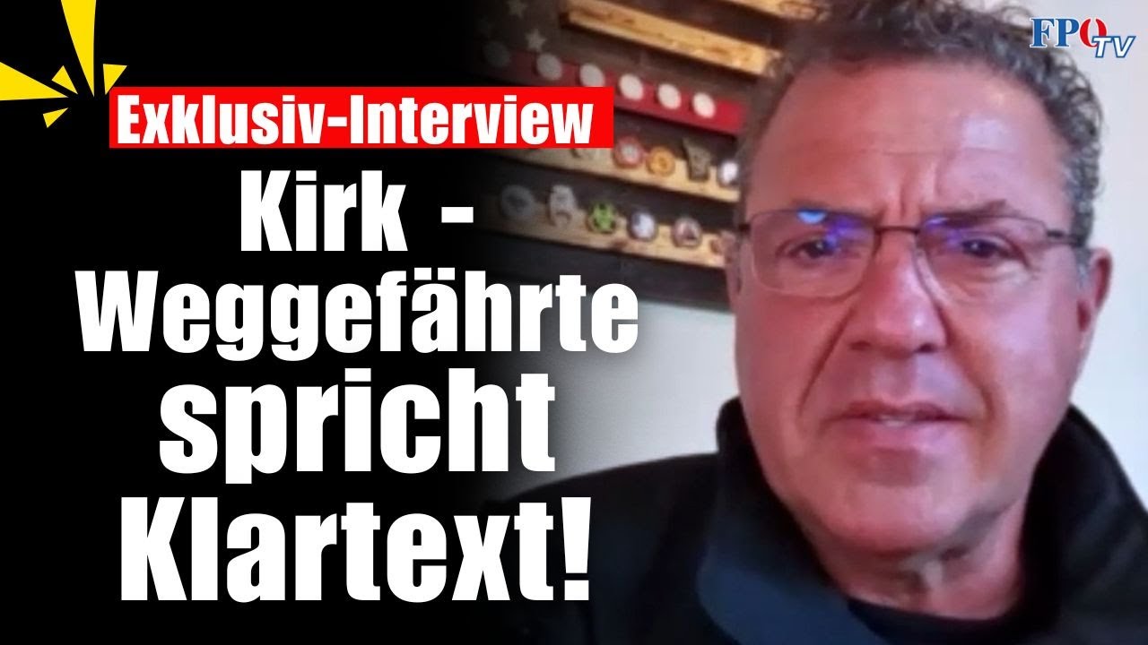 Weggefährte von Charlie Kirk spricht über Leben & Tod des ermordeten Patrioten!