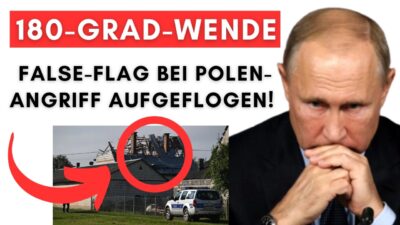 Mehr über den Artikel erfahren Wohnhaus wurde NICHT von Russen-Drohne zerstört, sondern von polnischen F-16 Kampfjet!