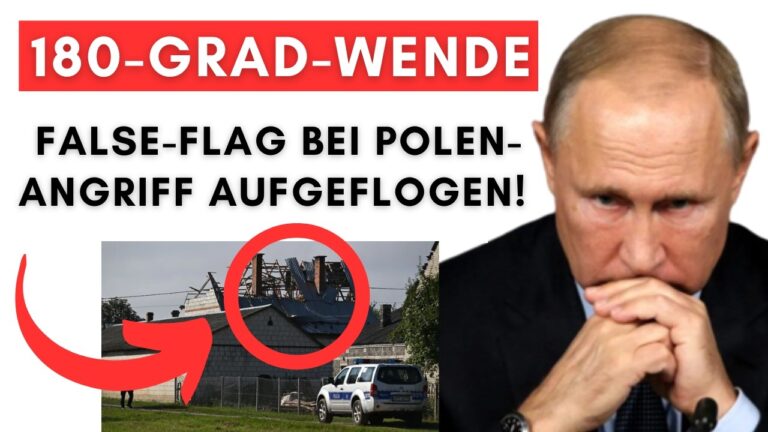 Mehr über den Artikel erfahren Wohnhaus wurde NICHT von Russen-Drohne zerstört, sondern von polnischen F-16 Kampfjet!