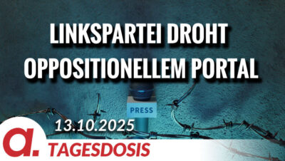Mehr über den Artikel erfahren Linkspartei droht oppositionellem Portal | Von Paul Clemente