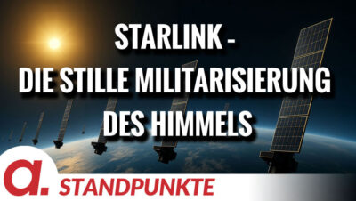 Mehr über den Artikel erfahren Starlink – Die stille Militarisierung des Himmels | Von Günther Burbach