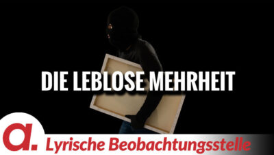 Mehr über den Artikel erfahren Die leblose Mehrheit | Von Paul Clemente
