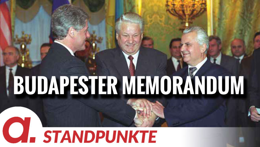 Budapester Memorandum | Von Thomas Röper
