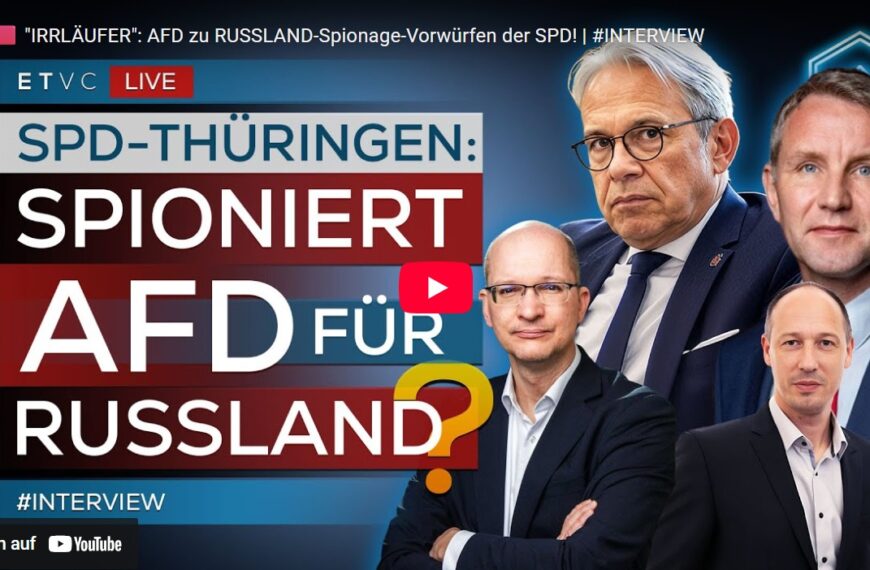 „IRRLÄUFER“: AFD zu RUSSLAND-Spionage-Vorwürfen der SPD! | #INTERVIEW