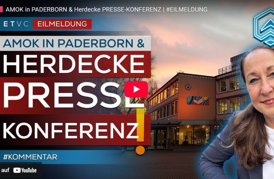 AMOK in PADERBORN & Herdecke PRESSE-KONFERENZ | #EILMELDUNG