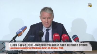 Mehr über den Artikel erfahren Björn Höcke reagiert auf Reporterfrage zur „Russenspionage“