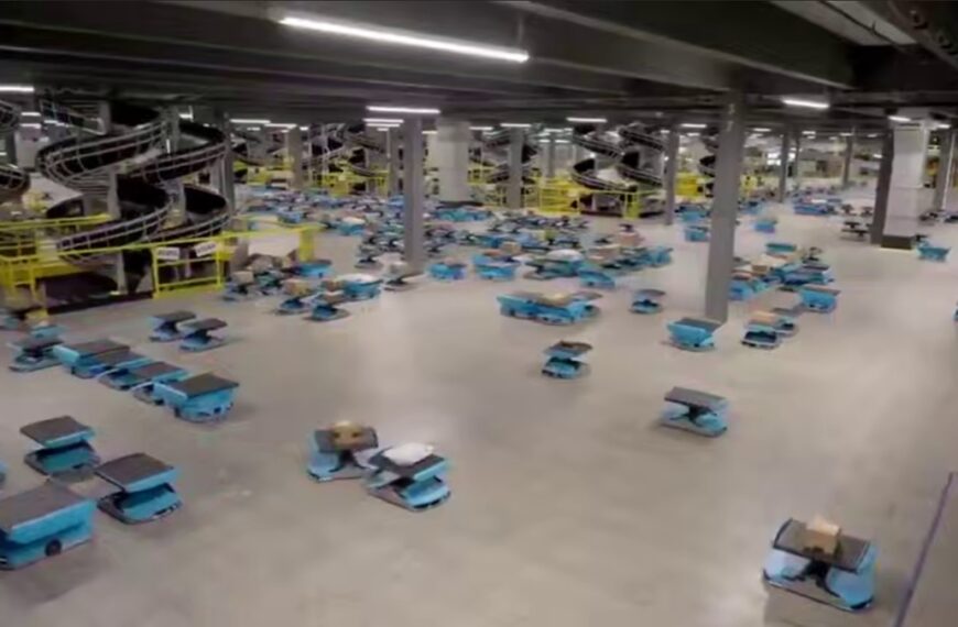 Ersetzt durch Roboter!🤖 Amazon plant, 600.000 Jobs zu streichen
