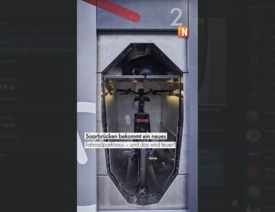 Mehr über den Artikel erfahren Fahrrad-Parkhaus: 3,5 Millionen Euro für 144 Stellplätze – das sind fast 25.000 € pro Rad!